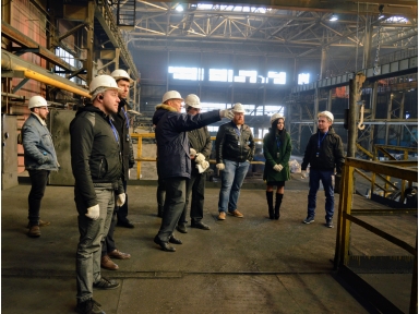 Специалисты ГП «Калугаоблводоканал» ознакомились с производством труб из высокопрочного чугуна 